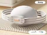 Grey 3-Level Resistance Pelvic Floor & Inner Thigh Trainer - Multi-Function Kegel Exercise Set with V888-ELOSUNG45367