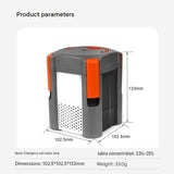 Saltwater Powered LED Camping Lantern - Emergency Light with 72 Hour Runtime, No Battery Required, V888-ELOSUNG56221