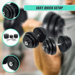 40KG Dumbbell Adjustable Weight Set V63-834741