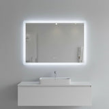 Smart Mirror Bathroom Vanity LED Lighted Wall Mirror 1000x700mm V63-837531