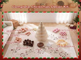 Jingle Jollys Prelit Christmas Tree Decorations Bundle Foldable Quick Setup PAPER-XMAS-SET-FLOOR-01