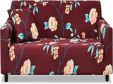 2 Seater Jacquard Elastic Sofa Cover Anti-Slip Stretch Slipcover V1263-JX-3539
