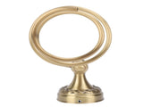 Antique Hair Dryer Holder Wall Mounted Household Spiral Blow Dryer Rack Organizer for Bathroom V1294-YM0901-3112240047811