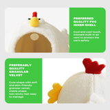 Cat Bed Pet Cave Bed Soft Cat House Cosy Tent Cat Nest Bed Warm Cat Cave Sleepin V488-Z1A00080