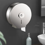 Brushed Stainless Steel Wall Mounted Toilet Paper Towel Dispenser V63-920871