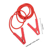 2Pcs Automotive Jumper Cables Kit for Car Multi Color Heavy Duty Design V1366-AZ2-W-23789