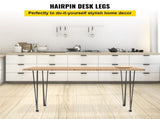 Hairpin Table Legs Heavy Duty Steel 3 Rod Furniture Legs for DIY Tables Desks Benches and Home V767-VVR-TZZT4PCS30YC3G001V0