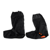 Durable Black Waterproof Shoe Covers High Tube Anti-Slip for Cycling Walking V1366-AZ2-W-19461