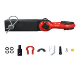 Shackle Receiver, Fits 50 mm Receivers, 24 Tons Breaking Strength, D Ring Shackle with Trailer V952-ZJLHJ2IN45007CI7LV0
