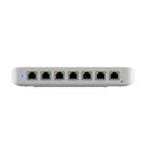 Ubiquiti Ultra 60W, Compact 8-port Layer 2 GbE PoE Switch, Versatile Mounting, 7 GbE PoE Output V1202-V2-NHU-USW-ULTRA-60W
