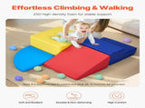 Climbing Toys, 4-Piece Set, Foam Toys for Toddlers 6 Months to 3 Years Old, PU Leather V952-PMWJTZBDQKBD5XYDEV0