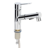 G1/2 Pull Out Sink Faucet Hot Cold Bathroom Sink Faucet Copper Alloy Rust Proof Water Tap for Basin V1294-YM0901-3112240020011