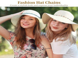 21PCS Fashion Hat Chains Set, Multicolor Turquoise Faux Pearl Irregular Design Accessories, Women V1192-AZ-W-18429