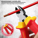 Magnetic Insulated Screwdriver Pliers Set 1000V Electrical Tool Hose Pinch Box V465-87060