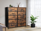 Levede Storage Cabinet Tower Chest King Single CH1098-10-BR_NZ