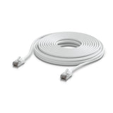 Ubiquiti UniFi Premium Patch Cable Outdoor, 12M, White, Ultra-thin, Rugged, Shielded Patch, Designed V1202-V2-NHU-U-C-P-O-C6A-12M-W