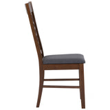 Asbel Timber Dining Chair x2 - Cocoa V656-241360