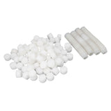 100PCS Net Cups with 100PCS Sponges Plastic Breathable Bottomless Garden Plant Net Pot Bucket Basket V1294-YM0703-3111230094612