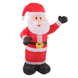 Christmas Inflatable Santa Waterproof Tear Resistance Inflatable Santa Decoration with LED Lights V1294-YM0512-3115220137913
