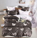 Butterfly Super King Size Quilt/Duvet Cover Set V493-MSK-418