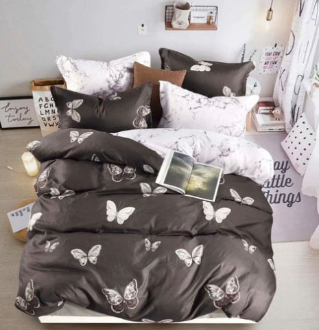 Butterfly King Size Quilt/Duvet Cover Set V493-MK-418