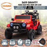 Kahuna S619 Gravity Kids Electric Ride On Car - Red CAR-KAH-S619-RD