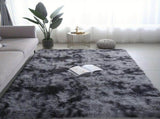 1 piece 200 * 160cm, soft plush carpet, non-slip plush fluffy carpet, tie-dye living room carpet, V1102-HEDT-001