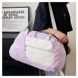 Blue Large Capacity Travel Backpack - Multi-Function Carry-On Bag for Clothes, Luggage Storage, and V888-ELOSUNG13093