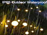 Solar Outdoor Lights LED Solar Powered Firefly Lights with 6 LED Bulbs,Path Landscape Decorative V1366-AZ2-W-24460