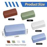 8 Inch Airway Buffing Wheels Aluminum Wheel Polishing Kit in Diameter 5/8 Arbor Hole, Compound and V1259-DP01-A-1190