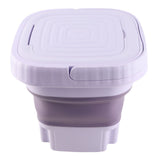 Portable Washing Machine 11L ABS PP Automatic Mini Foldable Bucket Washer with Drainage Pipe for RV V1294-YM0901-3113230324612