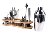 20Pcs Cocktail Shaker Set Stainless Steel Versatile Stylish Look Professional Mixed Drink Cocktail V1294-YM0901-3118230414411