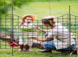 Garden Fence, 7593 cm Animal Barrier Fence, Underground Decorative Garden Fencing with 6.38 cm V952-JSWL385295INRNI2VV0