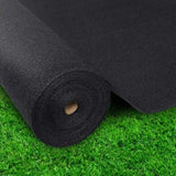 Instahut 50% Shade Cloth 1.83x20m Shade Cloth Sail Heavy Duty Shadecloth Garden Mesh Roll BK SH-CL-183X200-100-BK