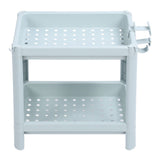 Bathroom Floor Shelf Bathroom Open Shelf Unit Freestanding Corner Rack Shelves V1294-YM0706-3112230061511