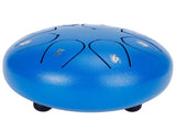 6in Tongue Drum 8Tones Ethereal Hand Pan Drums with Drumstick Percussion InstrumentBlue V1294-YM0721-3117200192311