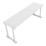 Expandable Shelf Stackable 121lb Load Bearing Divider Storage Rack for Closet Cabinet Cupboard V1294-YM0706-3117230203214