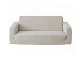 Artiss 2-in-1 Sofa Foam Couch with Side Pocket Light Grey SBED-M-FLOOR-KIDS-GY