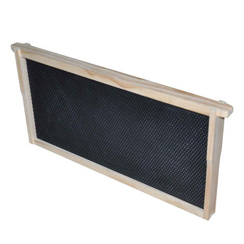 10x Timber Frames Plastic Foundations Assembled Wood Deep Hive Frame Beekeeping V238-SUPDZ-32999568801872