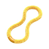 Fitness Hoop Hoop 1.5kg Training Workout Sports Equipment Abdomen for Office - Yellow V1308-DSZKI-1666-3