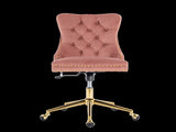 Velvet Home Office Chair- Pink V226-SW1823PK