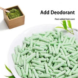 Dust-Free Tofu Cat Litter Quick Clumping & Odor Control Plant-Based Deodorizer Ideal for Multi-Cat V255-CATL-10