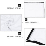Universal White Portable Projection Screen Cloth for Home Theater and Business Presentations V1370-AZ4-08775