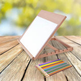 A2 Art & Craft Easel Table Wooden Drawing Board Artist Adjustable WorkStation V63-929931