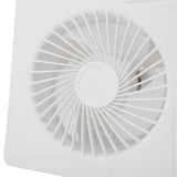 6in Solar Exhaust Fan White Round 8W Solar Panel Fan for Ventilation Cooling Bathroom Kitchen V1294-YM0901-3114250042711