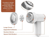 Fabric Shaver Fuzz Remover Rechargeable, Electric Lint Remover Shaver with 2Blades Digital V1192-AZ-W-2635