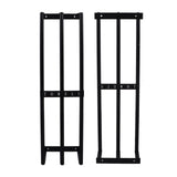 Towel Storage Rack Wall Mounted Black Iron Alloy 3 Bar Rolled Towel Holder for Bathroom V1294-YM0706-3112230051311