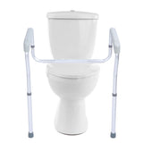 Bathroom Aluminum Alloy Toilet Guardrail Safety Rail Frame for Elderly Disabled Pregnant Women V1294-YM0901-3112200116511
