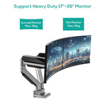 activiva Heavy Duty Dual Monitor Screen Gas Spring Monitor Arm V186-ACA-HMA-DGS01Y