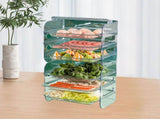Multi Food Tray Multifunctional Strong Capacity Durable Vegetable Fruit Preparation Plate 6 V1294-YM0706-3118230214114